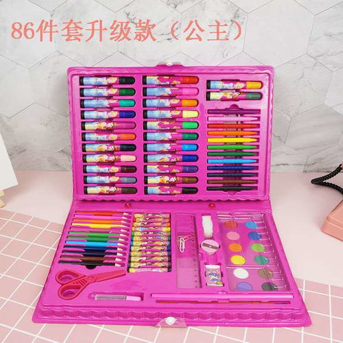 兒童水彩筆套裝畫筆幼兒園寶寶彩色筆美術用品繪畫筆小學生男女孩
